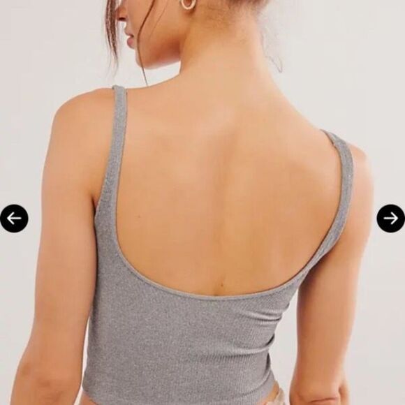 Free People XS The Meg Seamless Crop Top - Picture 2 of 7